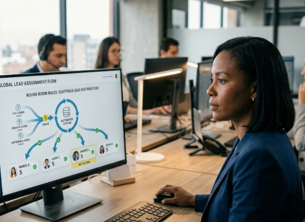 Automatic Lead Assignment Round Robin Rules for Fair Prospect Distribution